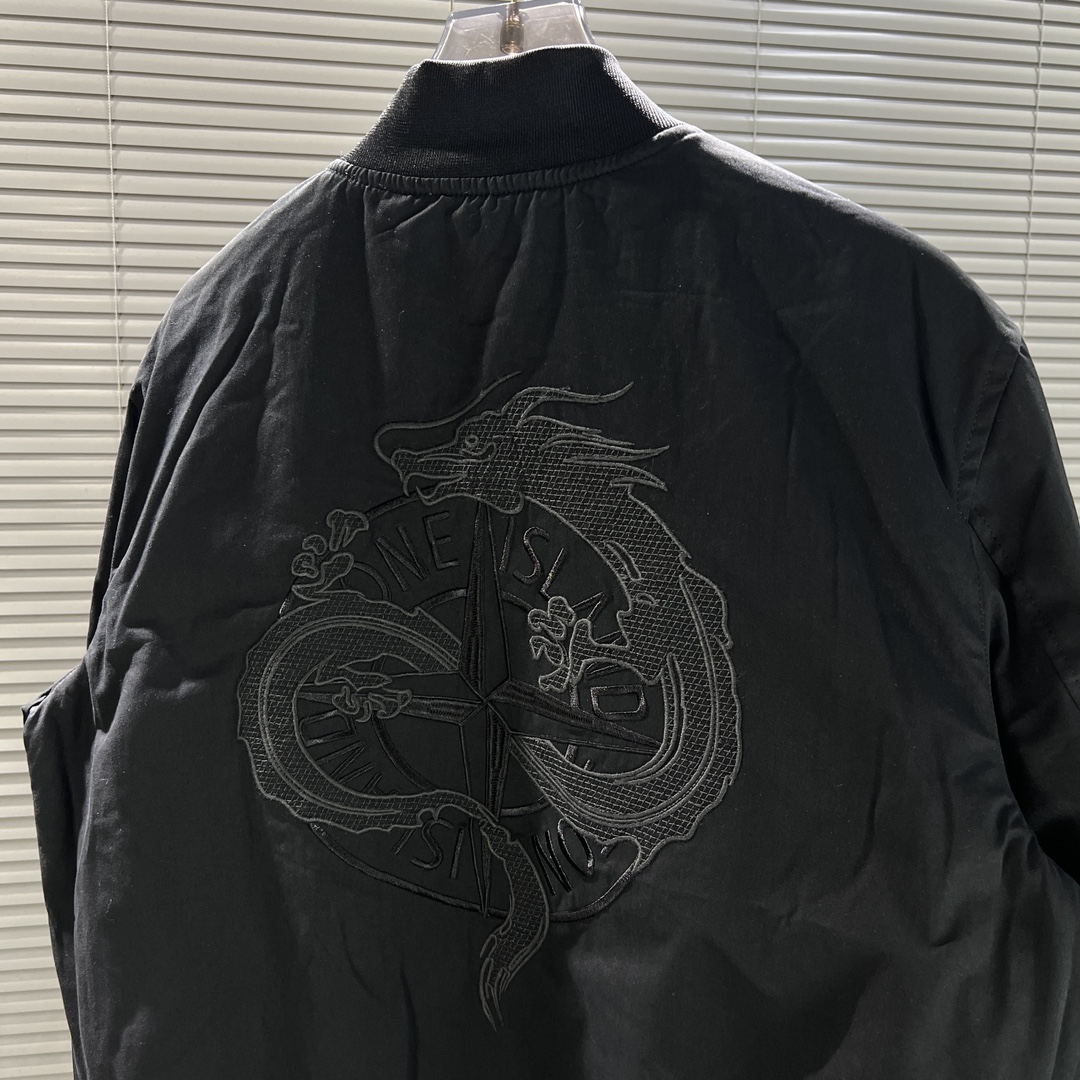 Stone 1Sland Year of the Dragon Limited Edition Embroidered Reversible Jacket 2024