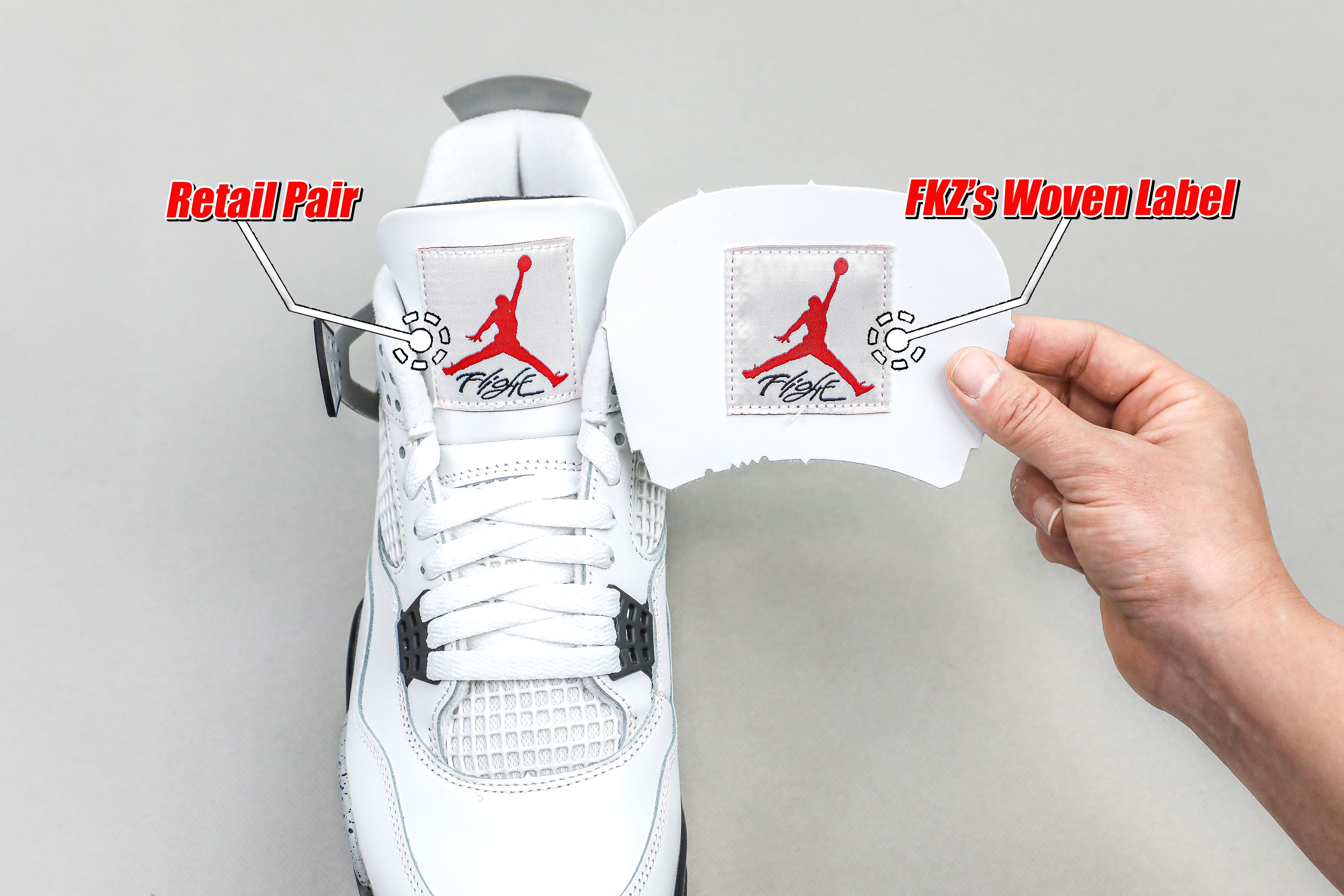 Air Jordan 4 Retro OG ‘White Cement’ 2025 (Ln5 A1)