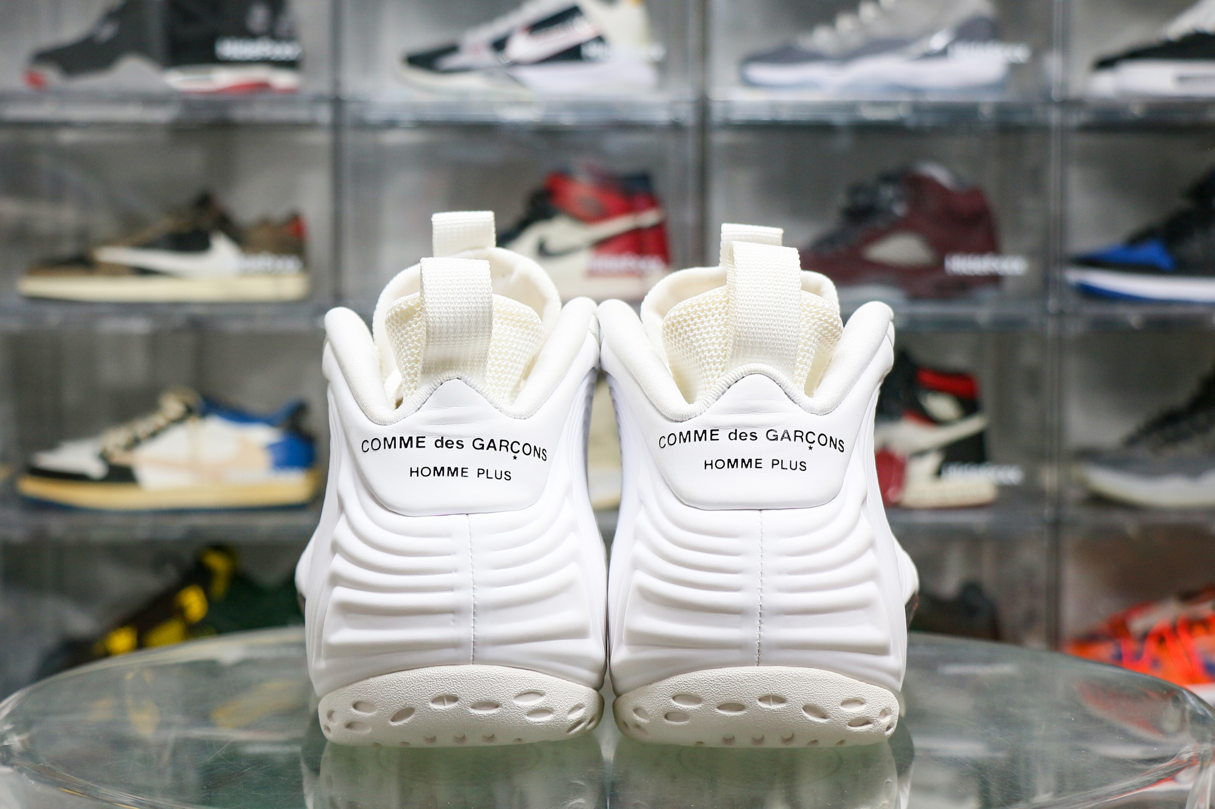 Nike Air Foamposite Comme des Garcons Homme Plus White