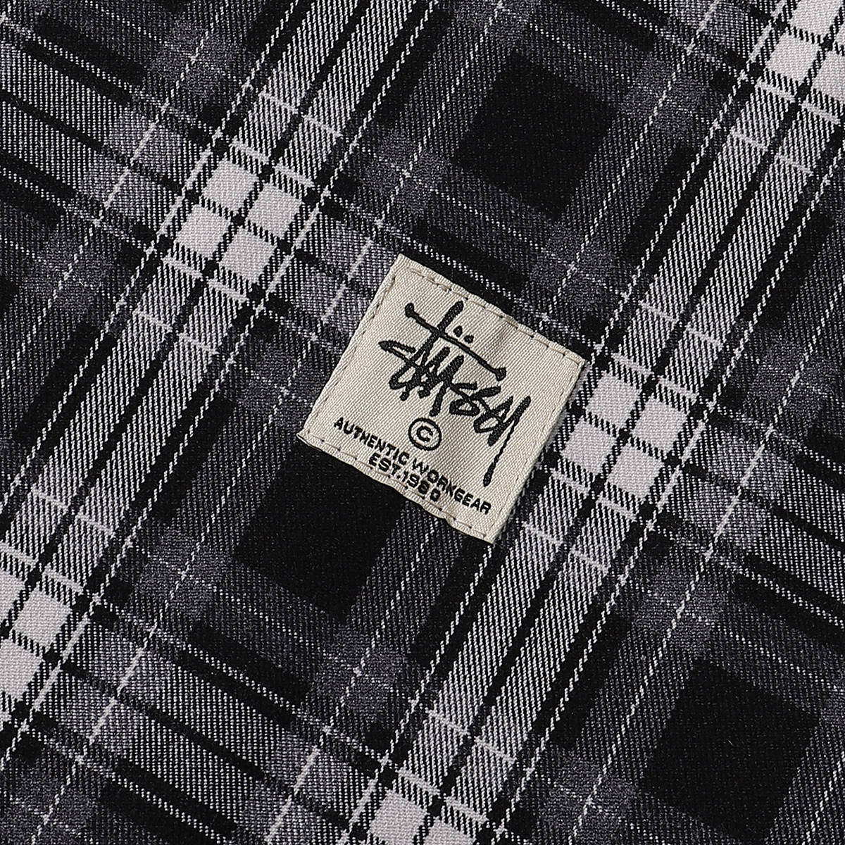 Stussy Double-sided Reversible Zipper Jacket Shirt