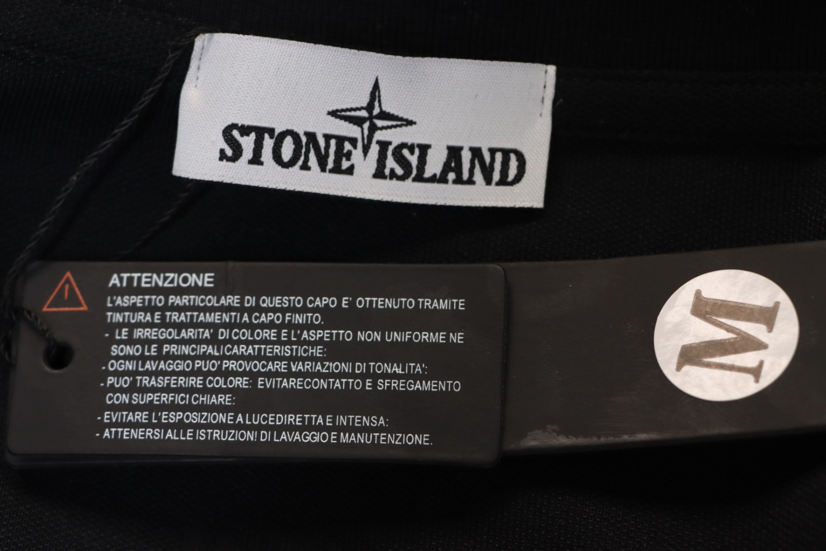 t0ne Island Stone Island Junior Diagonal Fleece Polo T-shirt
