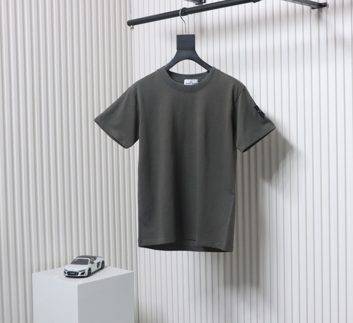 St0ne Island Stone Island Junior Diagonal Fleece T-shirt