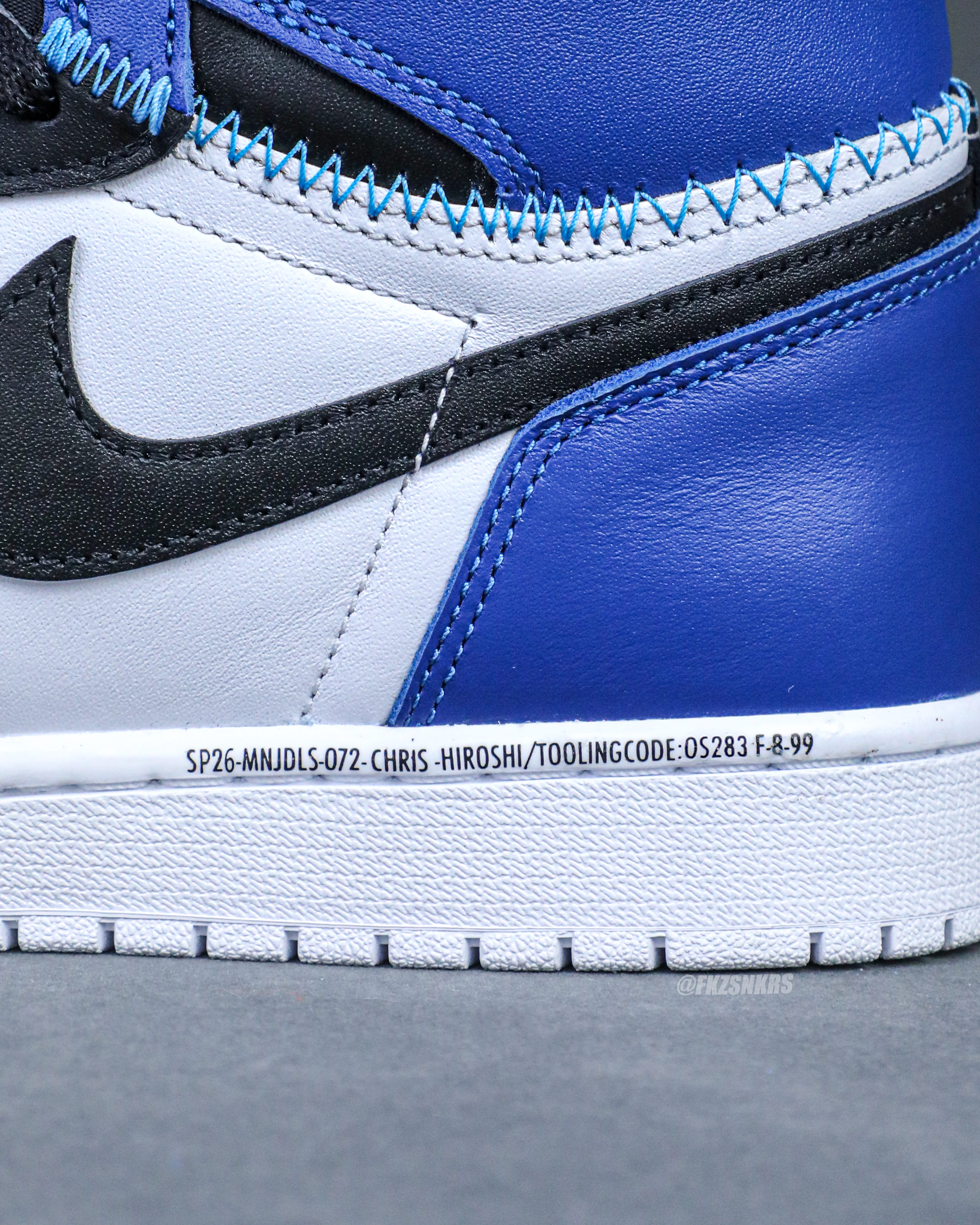 Union x Fragment x Air Jordan 1 High OG (Ln5 A1)