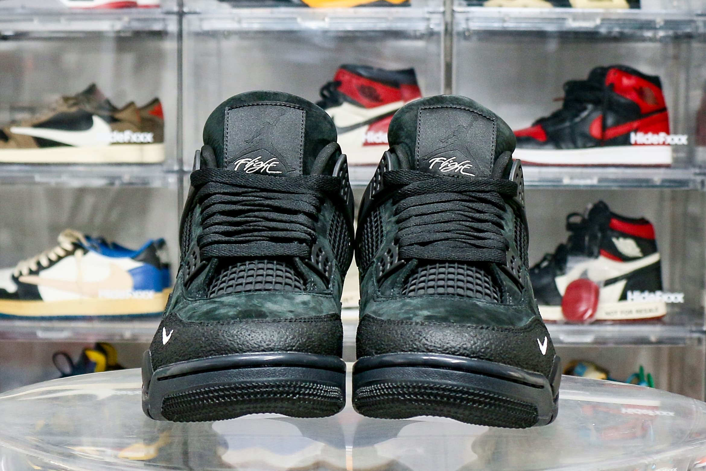 Nigel Sylvester X Jordan 4 Retro Brick By Brick Black