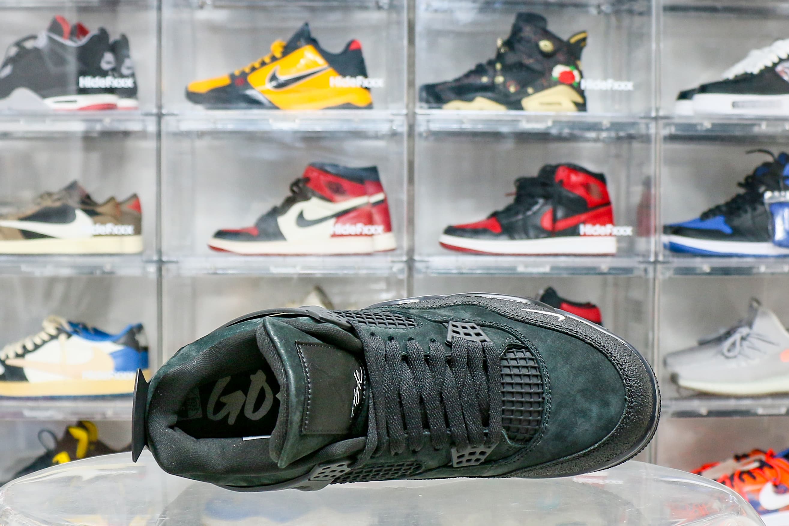 Nigel Sylvester X Jordan 4 Retro Brick By Brick Black