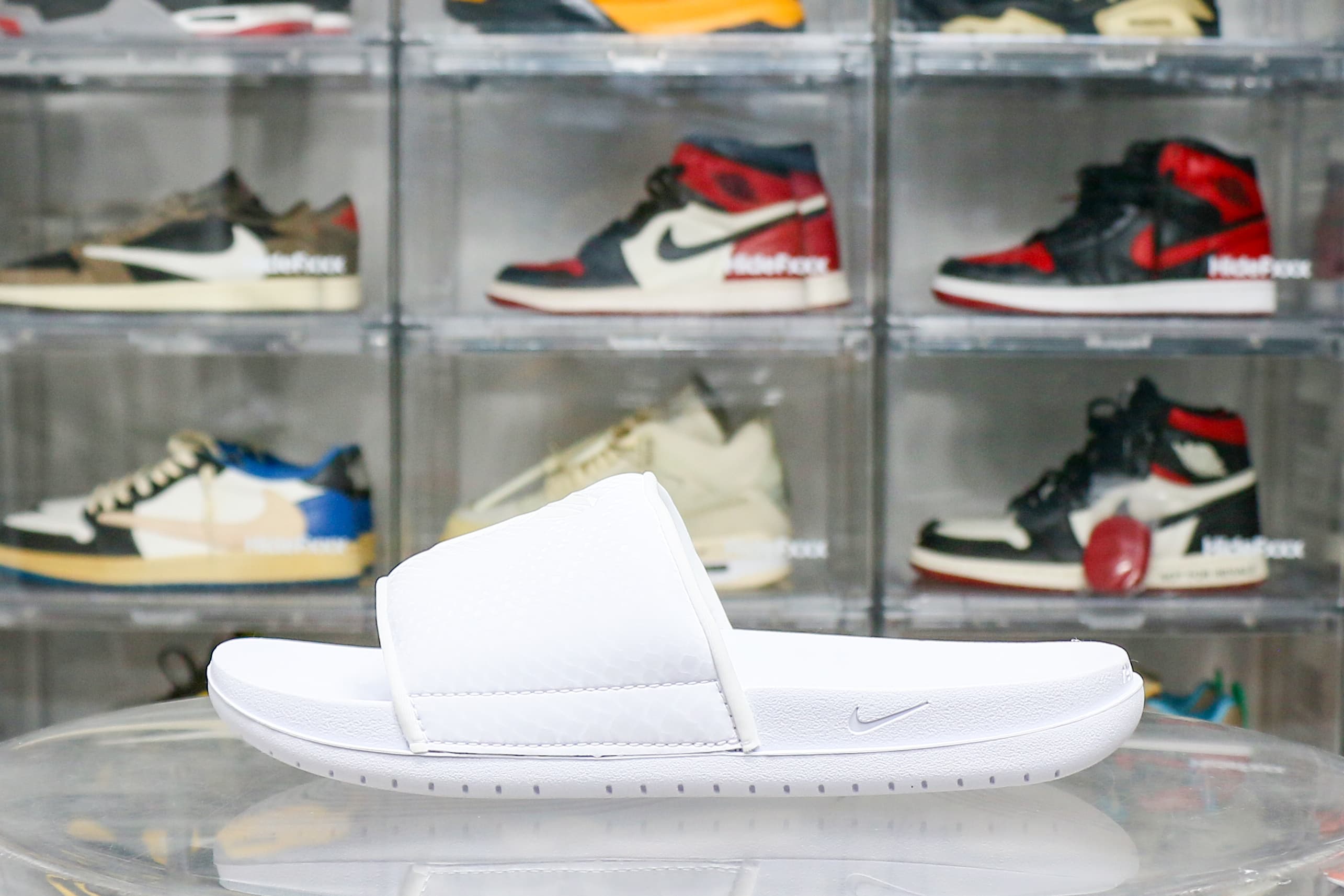 Nike Kobe Offcourt Slide Triple White(A1 Batch)