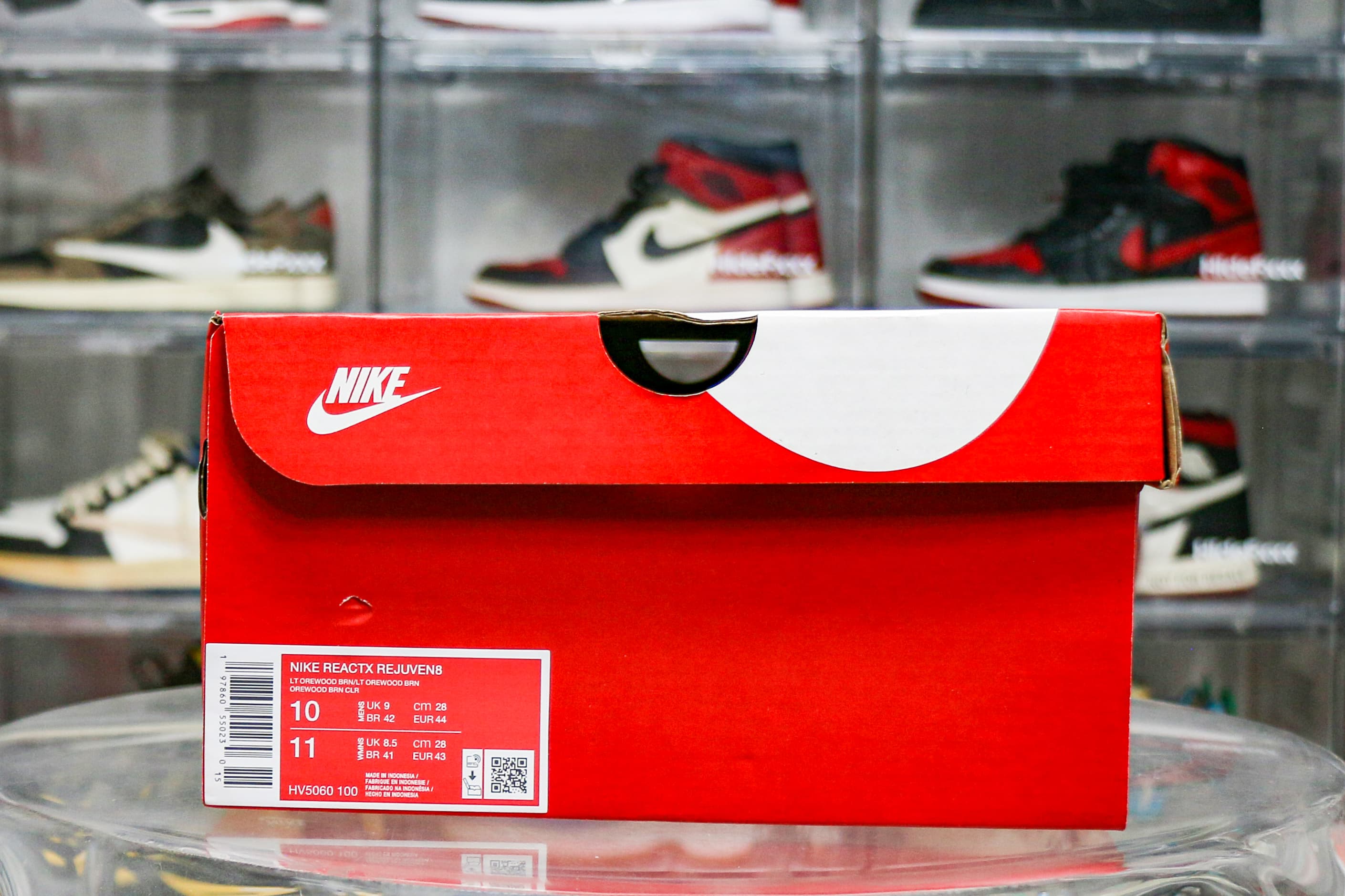 Nike ReactX Rejuven8 Light Orewood Brown