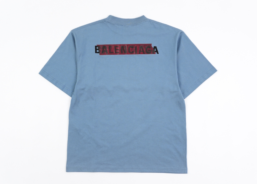 Balanciag@ Embroidery Adhesive Tee