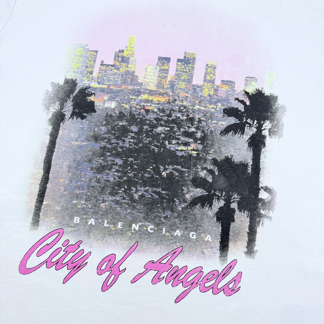 Balanciag@ Los Angeles Night View Tee