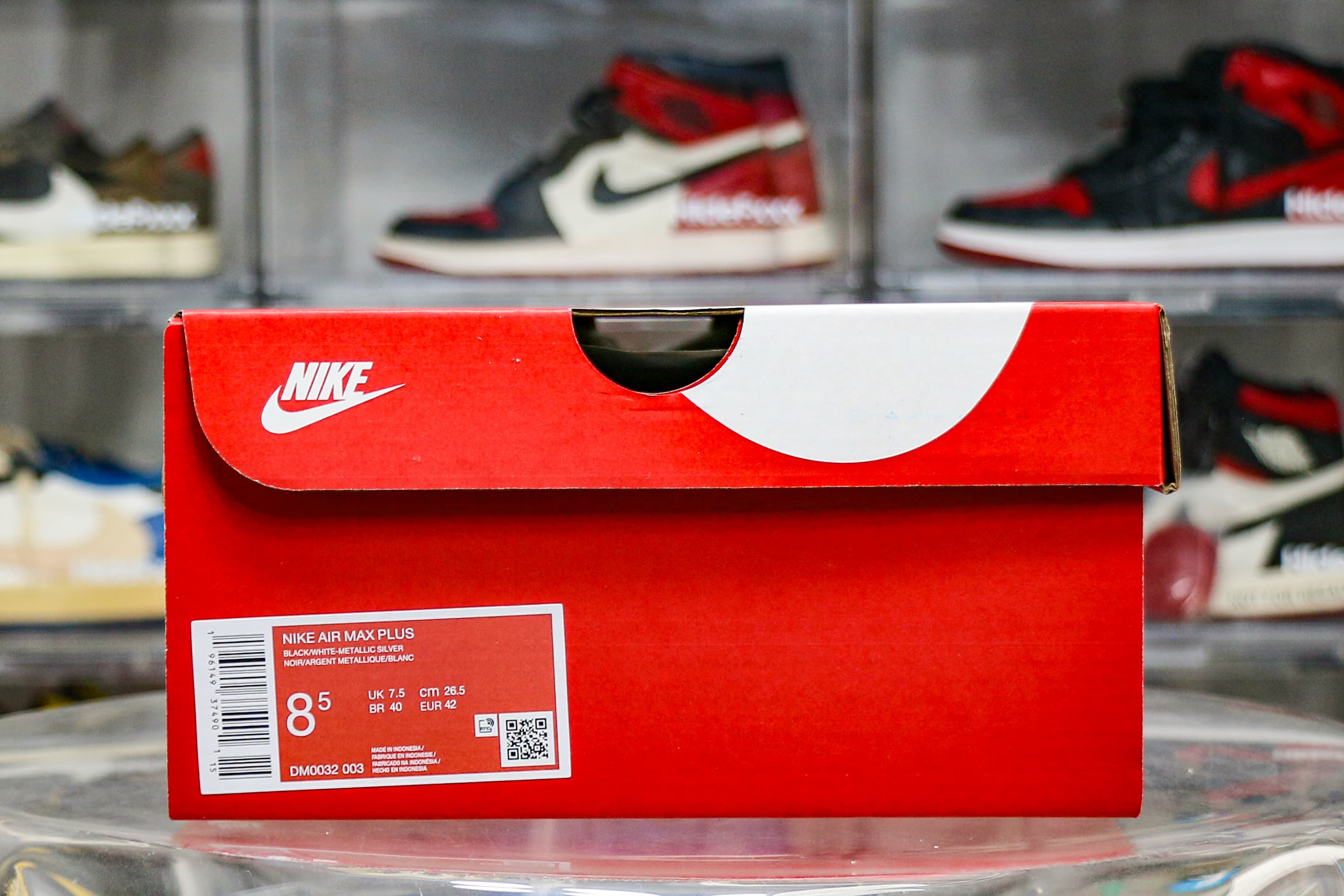 Nike Air Max Plus Black Silver White